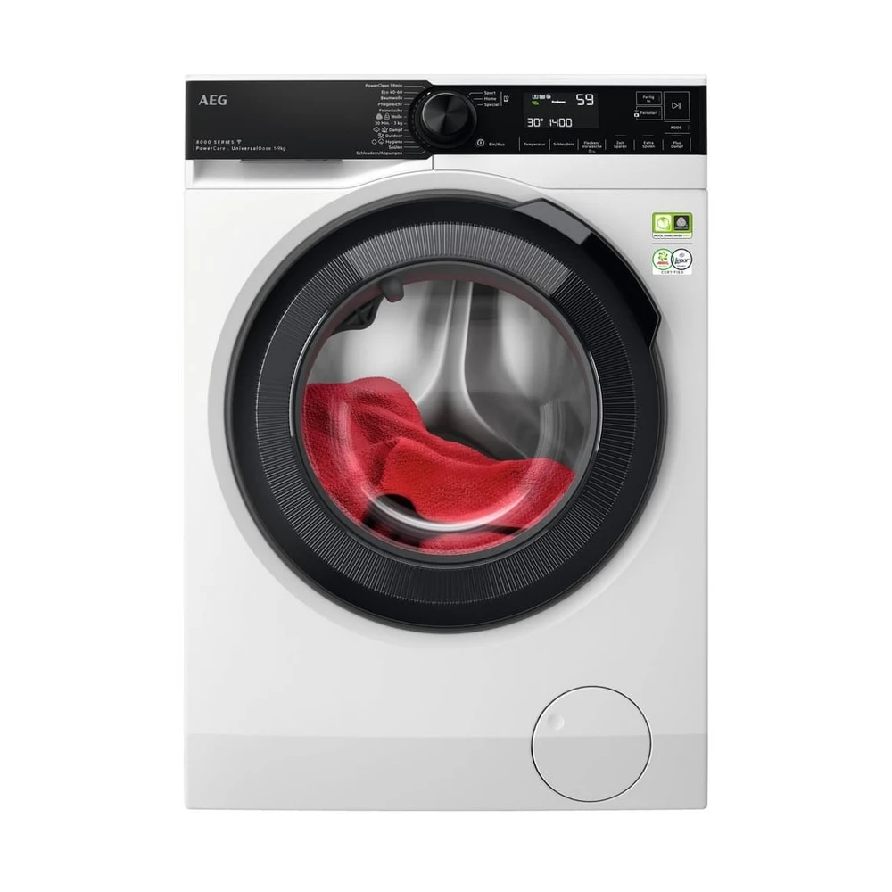 AEG LR8E75495 Serie 8000 Waschmaschine, 9 kg, 1351 U/Min, A, WiFi