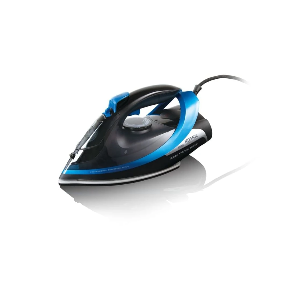 KOENIC KSI 2625 Dampfbügeleisen, 2600W, Keramiksohle, 0.4L Wassertank