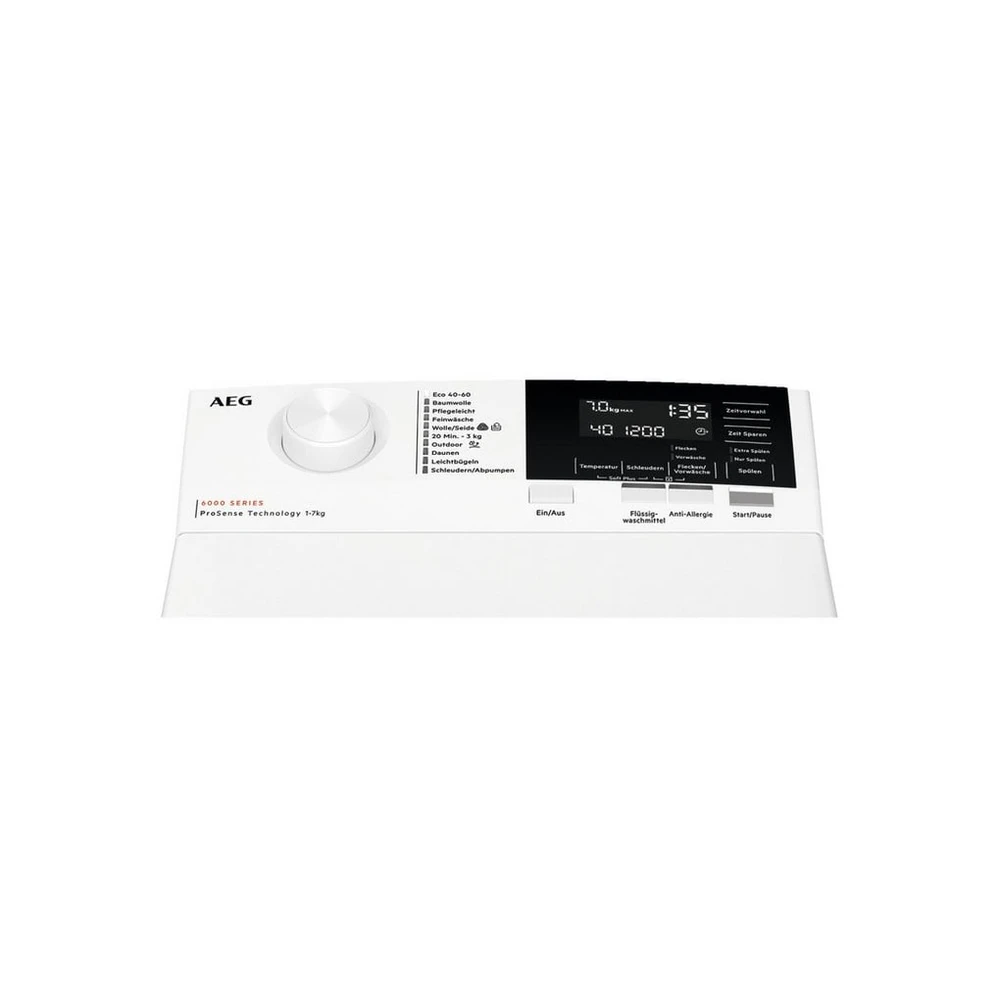 AEG Waschmaschine Toplader LTR6A60370, 7 kg, 1300 U/min, Energieeffizienz A
