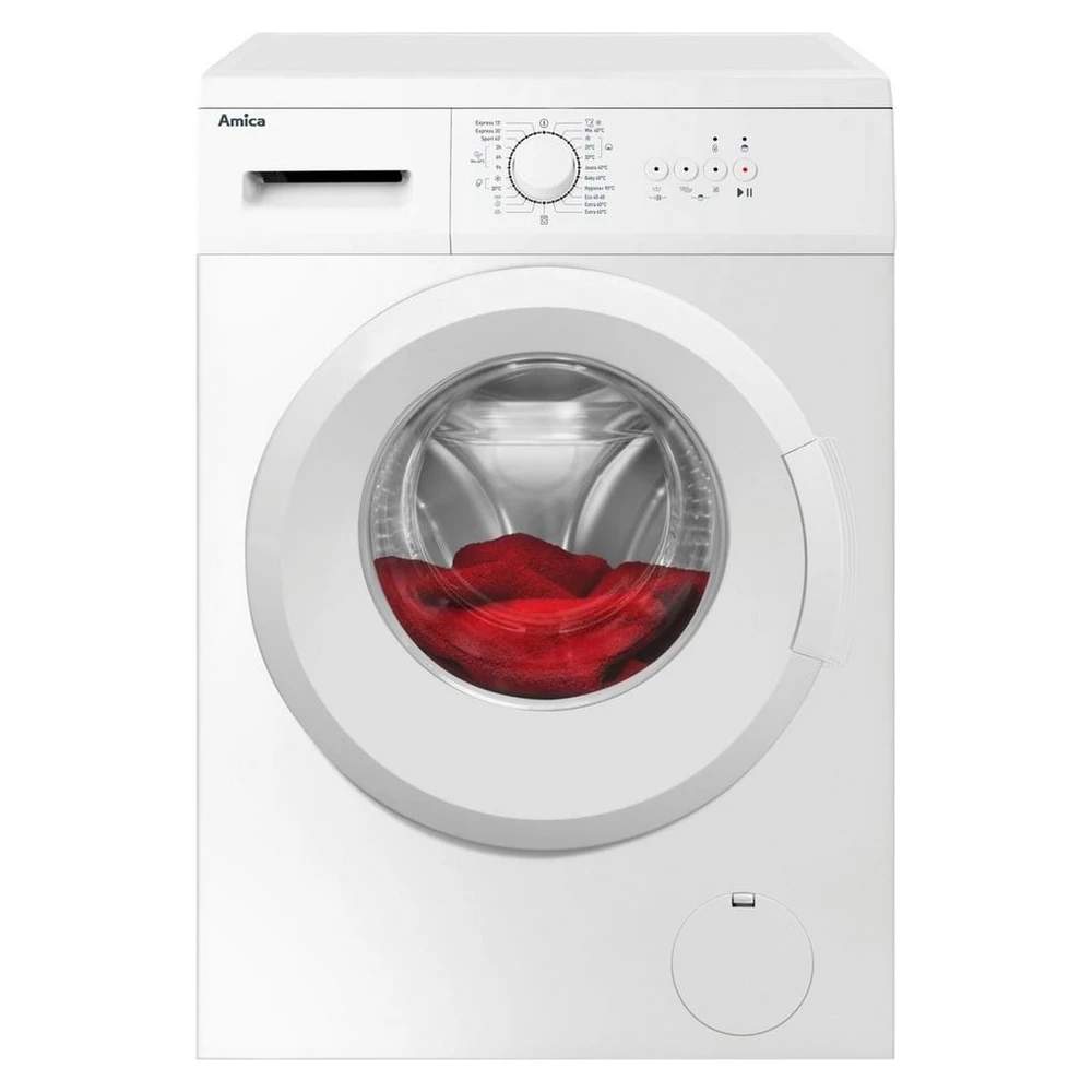 Amica Waschmaschine WA 461 022 / PPS 61002 W, 6 kg, 1000 U/min, weiß