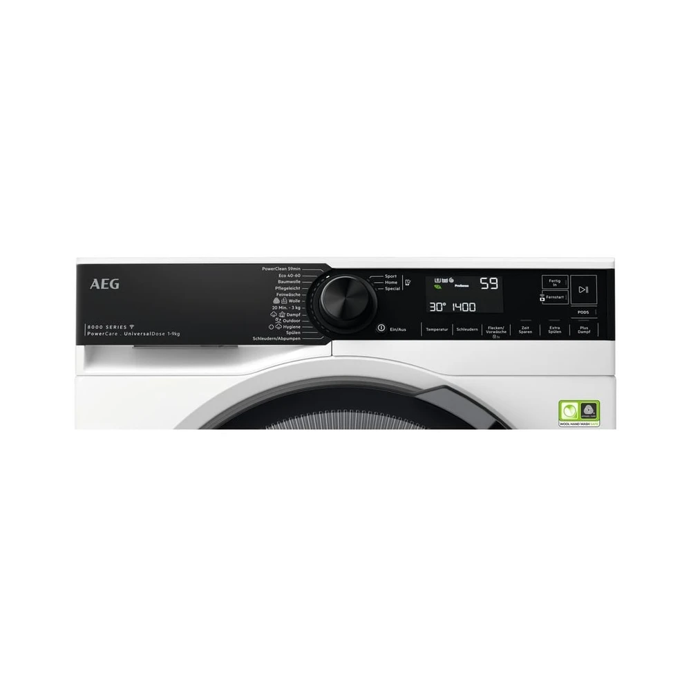 AEG LR8E75495 Serie 8000 Waschmaschine, 9 kg, 1351 U/Min, A, WiFi