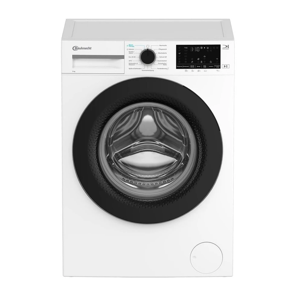 BAUKNECHT B WM 9A9 BS Waschmaschine, 9 kg, 1351 U/Min, Inverter-Motor
