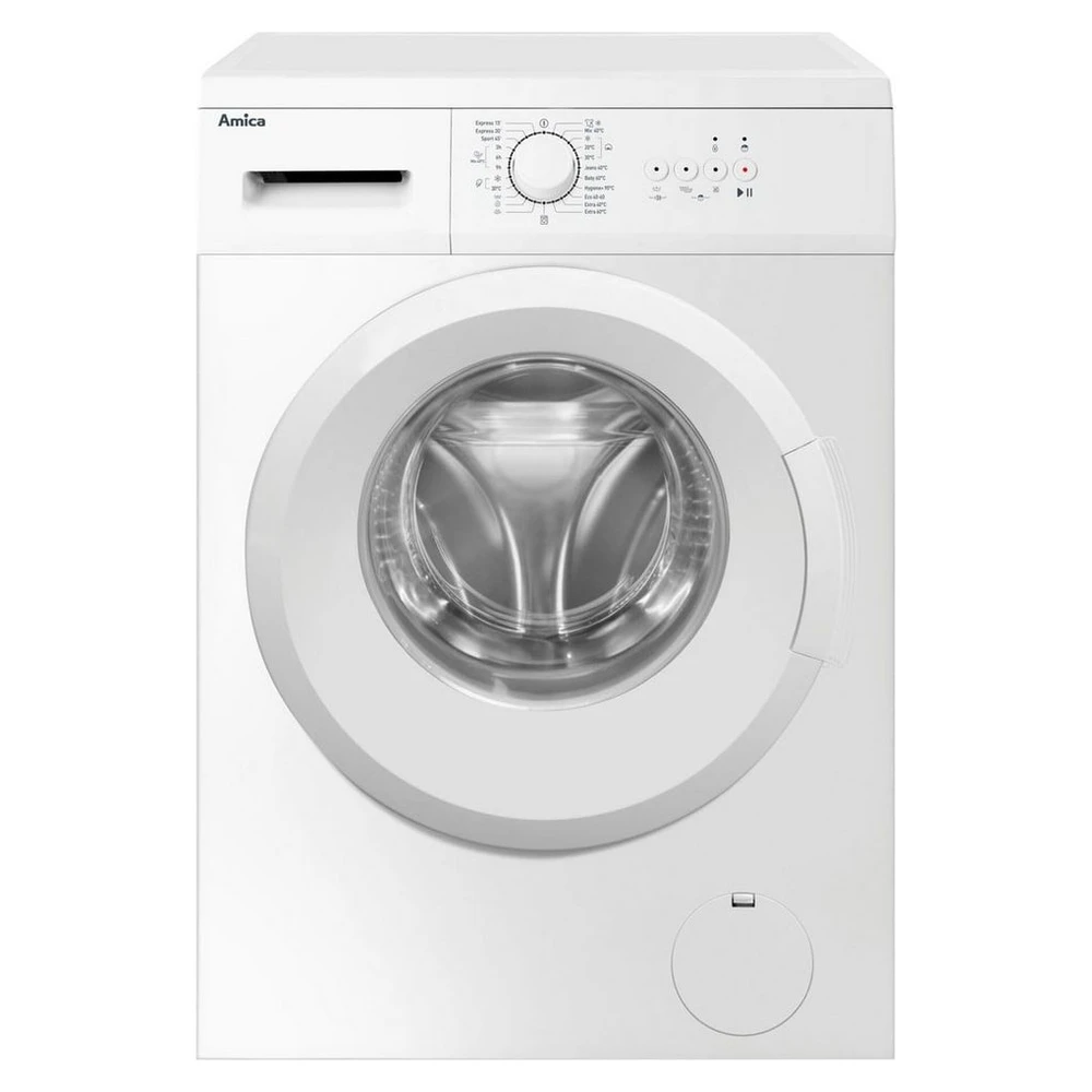 Amica Waschmaschine WA 461 022 / PPS 61002 W, 6 kg, 1000 U/min, weiß