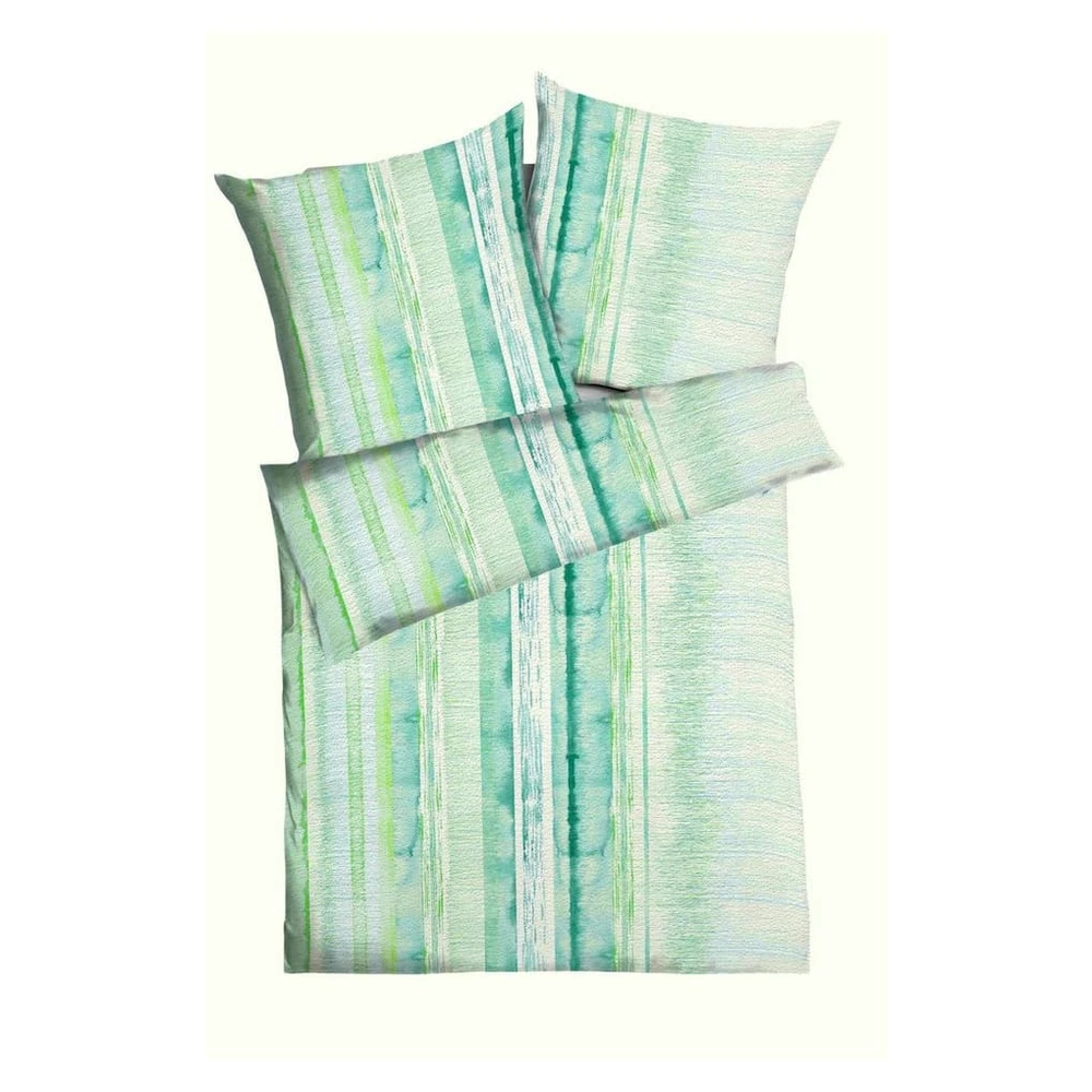 JACK Bettwäsche 135x200cm Green Flow, Seersucker, 2-teilig