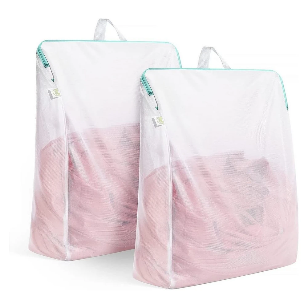 UE Stock Wäschesack 4 Stück, Reißverschluss, XXL 50x60cm, für empfindliche Kleidung